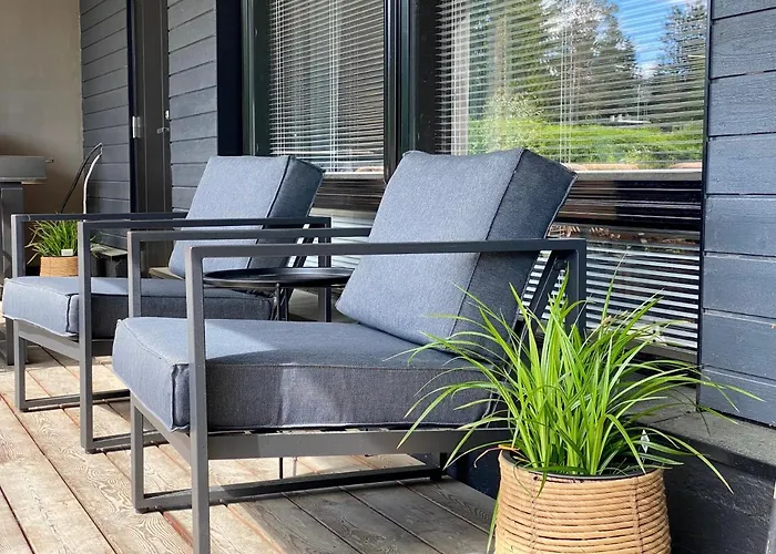 Semesterbostad Idyllic Unikko With Jacuzzi And Sauna Björneborg